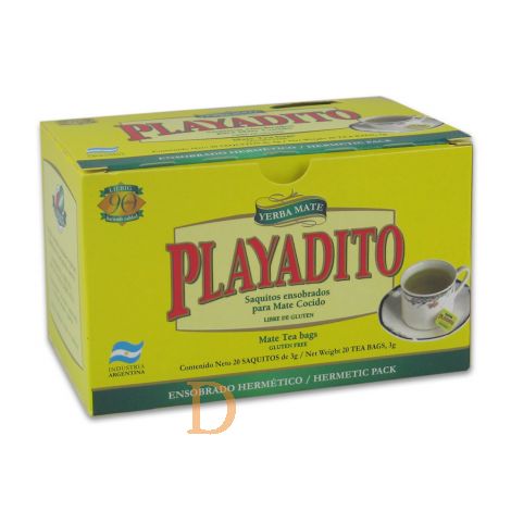 Yerba mate Playadito - 20 piezas