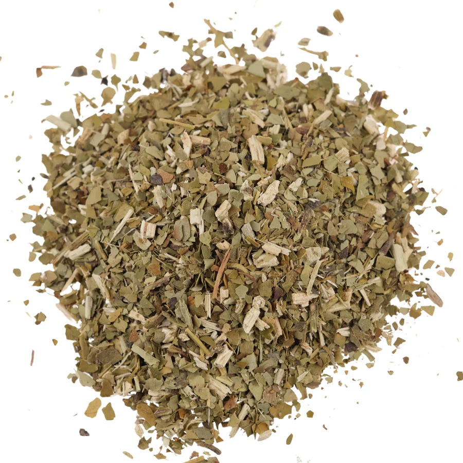 yerba mate suelta contiene hojas y tallos 
