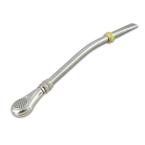 Bombilla de acero inoxidable