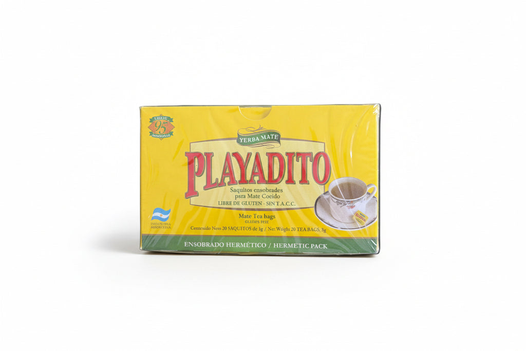 caja de 20 unidades de saquitos de yerba mate 
