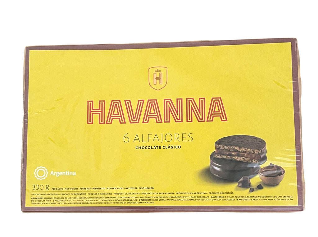 Alfajores de Chocolate Habana - Paquete de 6