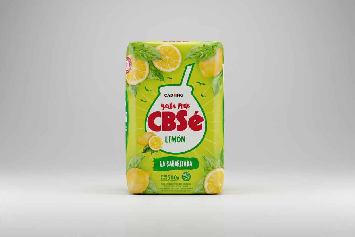 paquete yerba mate con limon