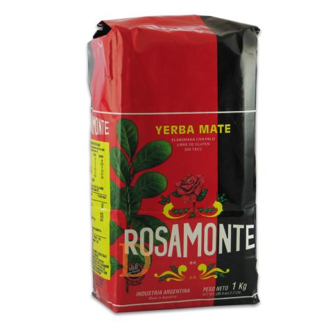 paquete de yerba mate Rosamonte Argentina 